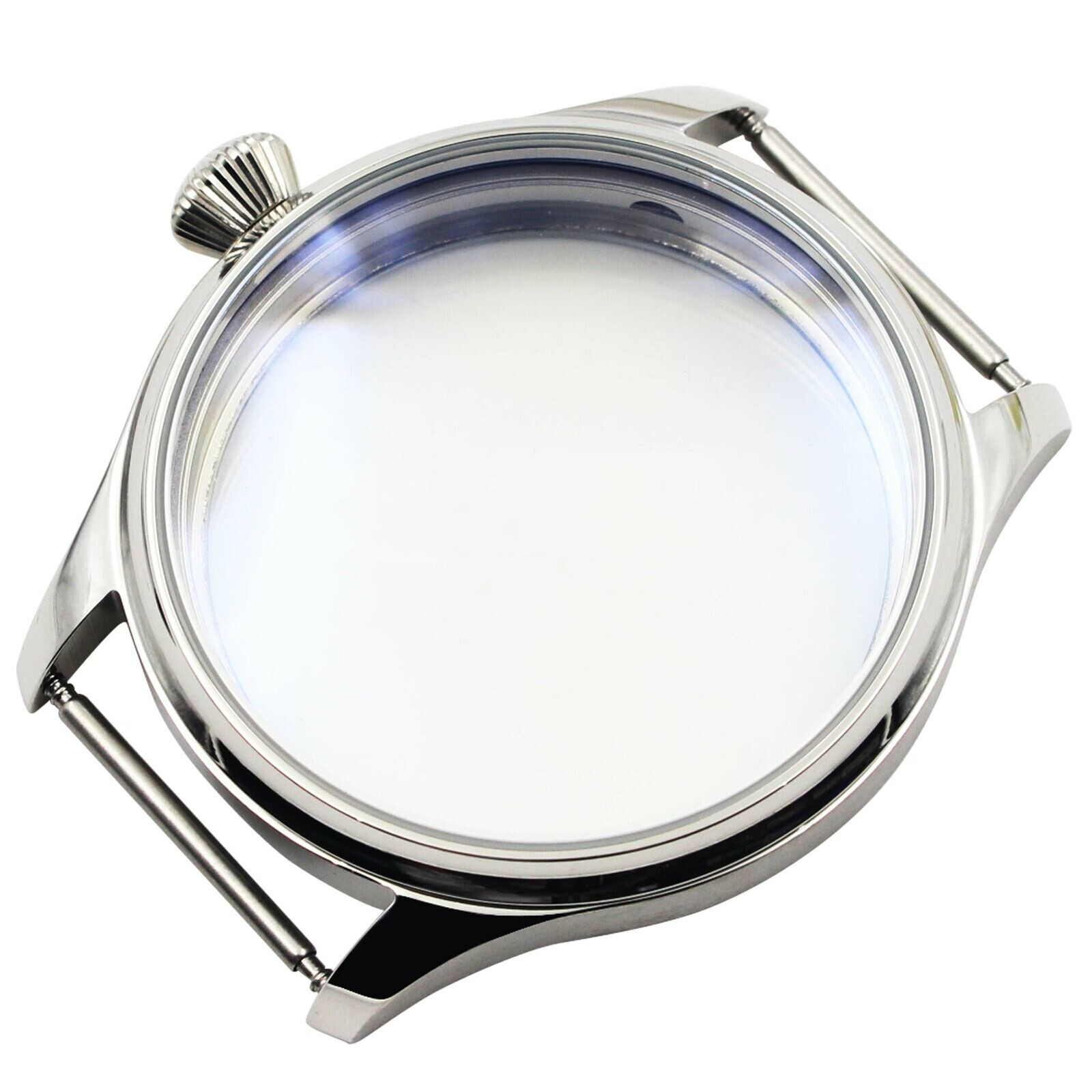 Original 44mm Stainless Steel Watch Case For Seagull ST3600/ST3621 ETA 6497/6498