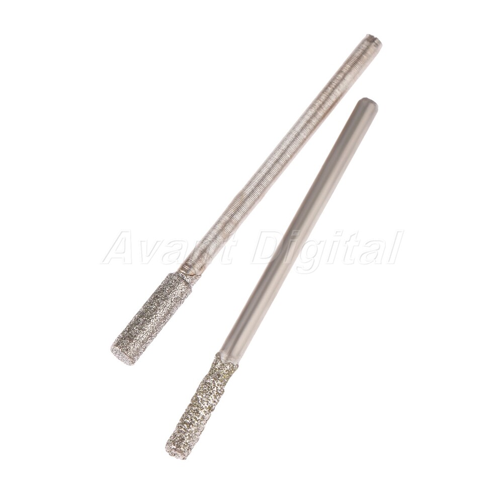 7x Carborundum Diamond Abrasive Bur Grinding head Punching Jade Crystal Ceramic