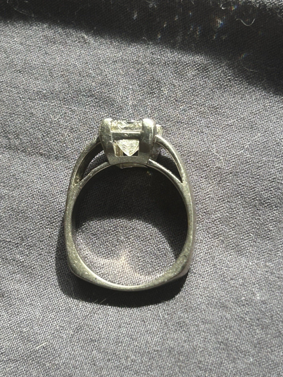 Princess Cut Solitaire Engagement Ring