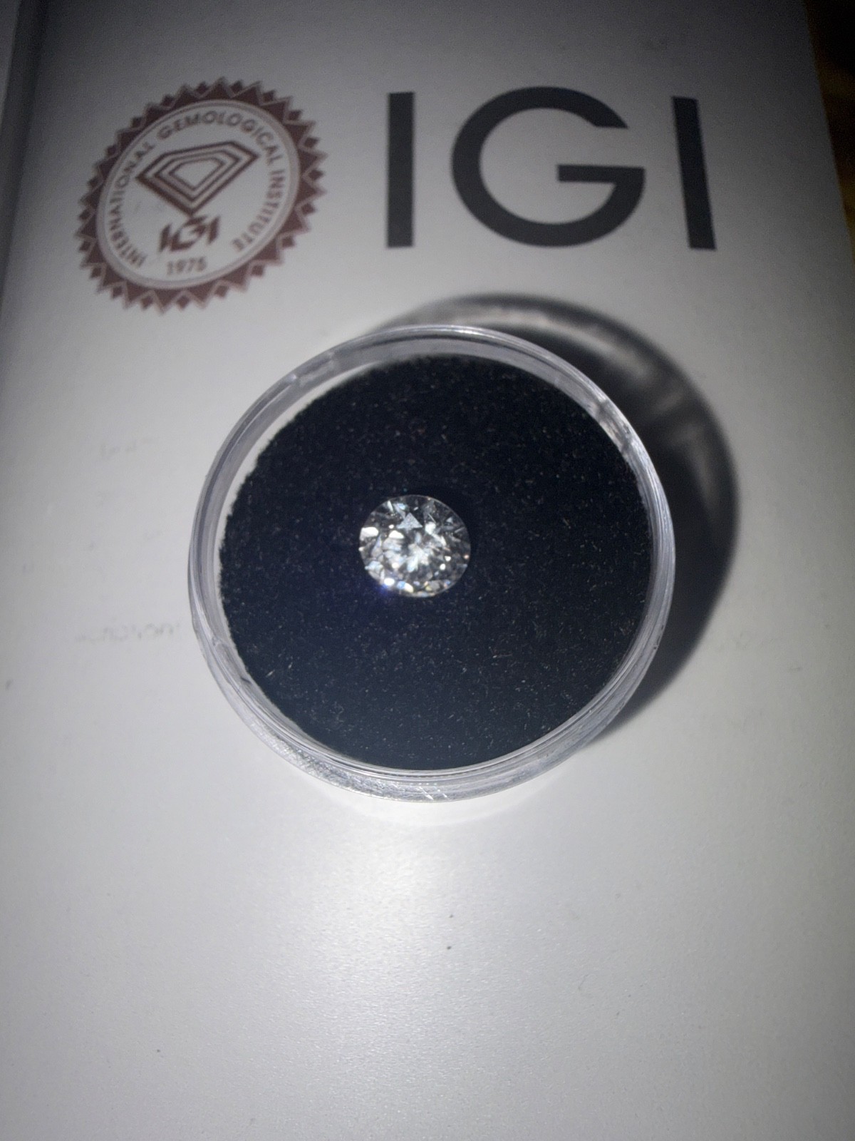 IGI Certified (E/VVS2) Lab Grown Round Cut 1.90 CT Loose Diamond For Jewelry