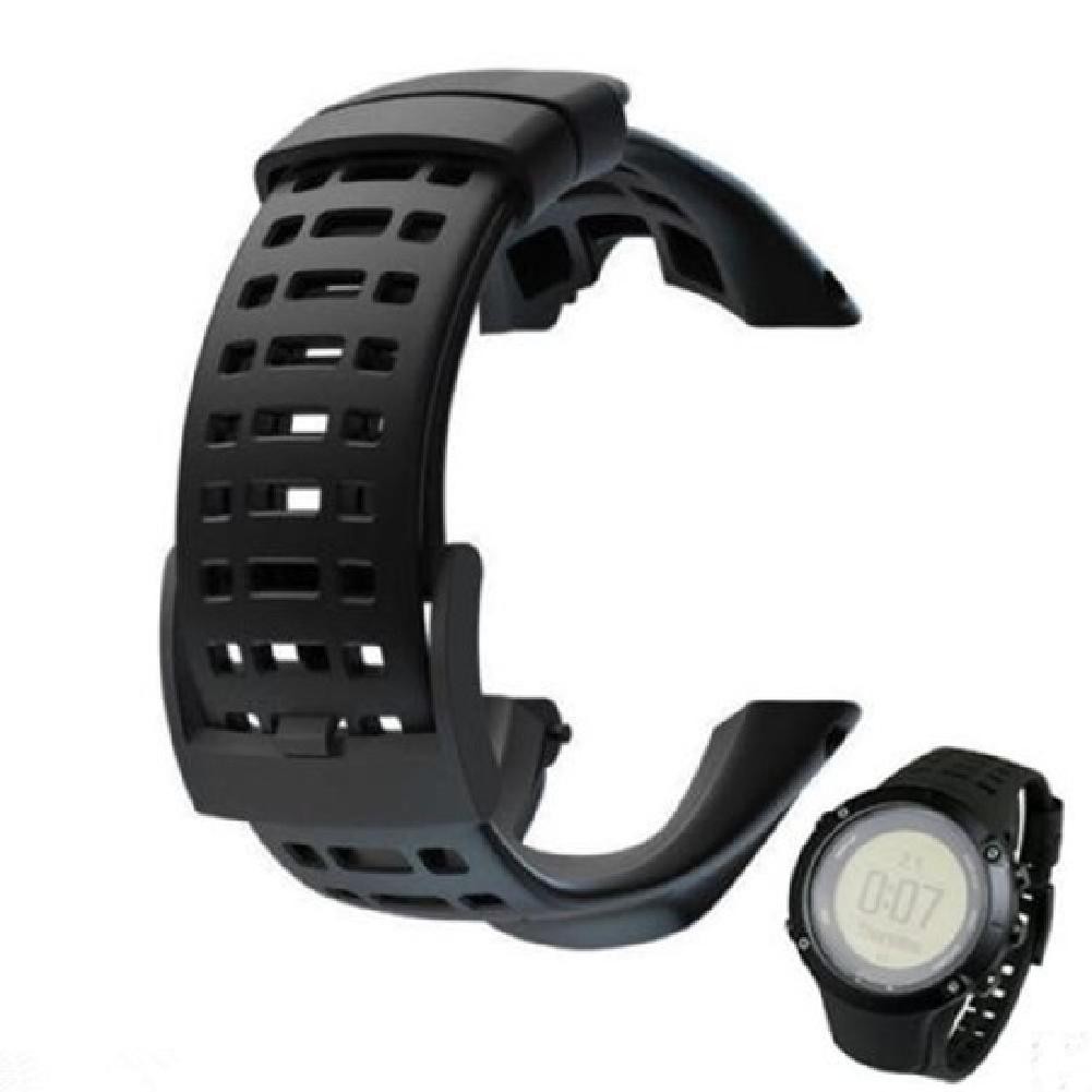 Rubber Watch Accessories Silicone Strap For Suunto Ambit 3 Ambit 2 Buckle