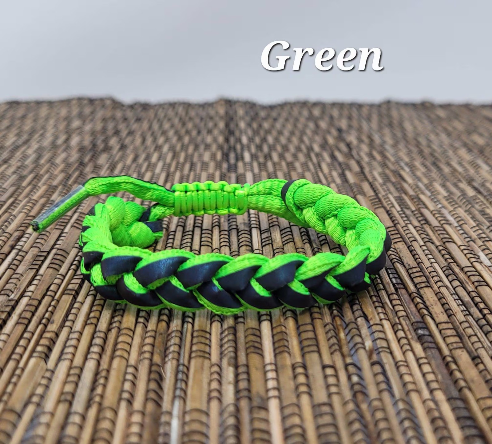 Reflective Braided Shoelace Bracelet – Adjustable Gym Sports Unisex Wristband