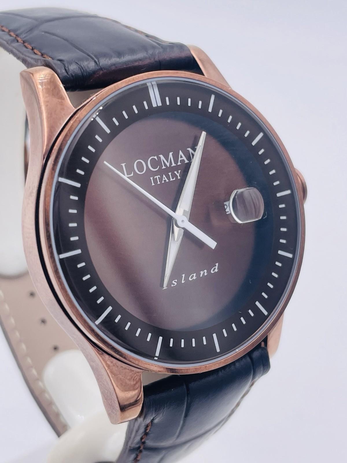 Locman Island Date Rubber/Titanium Watch 40mm 600BBP/280 Hot Sale New