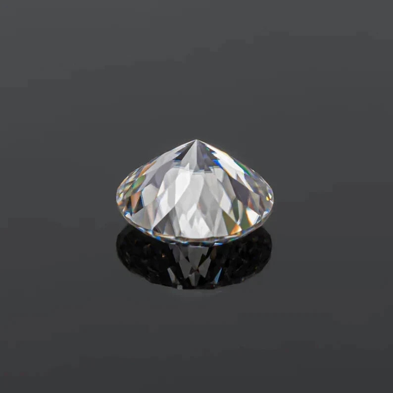 White Diamond 4 CT Portuguese Cut VVS1 D Grade 10.50mm Certified Loose G31