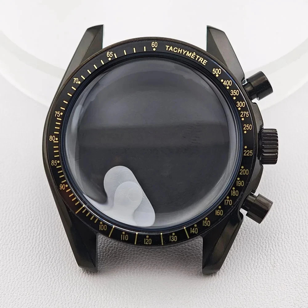 39.7Mm Men’S Watches Metal Case FIT VK63 Movement Case Watch Accessories Watch