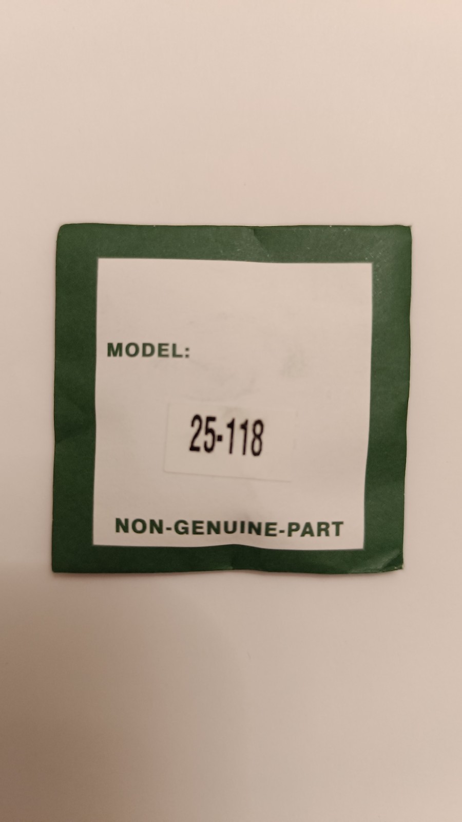 Rolex 25-118 Compatible Plastic Glass