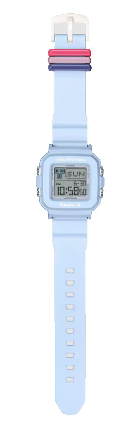 Casio G-Shock Baby-G Digital Watch Light Blue Resin BGD-10L-2 Series
