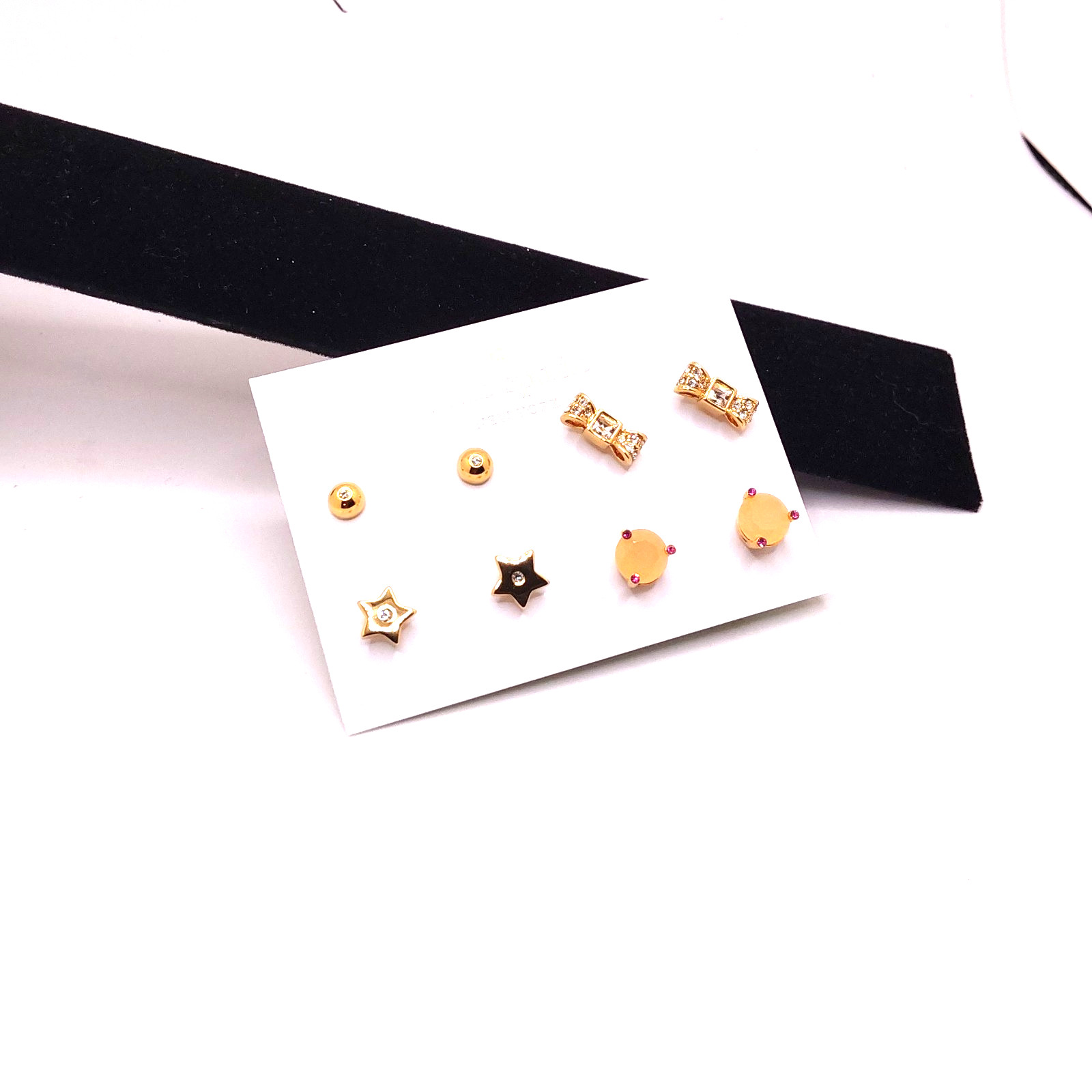Kate Spade New York Four Beautiful Assorted Pairs Stud Earrings