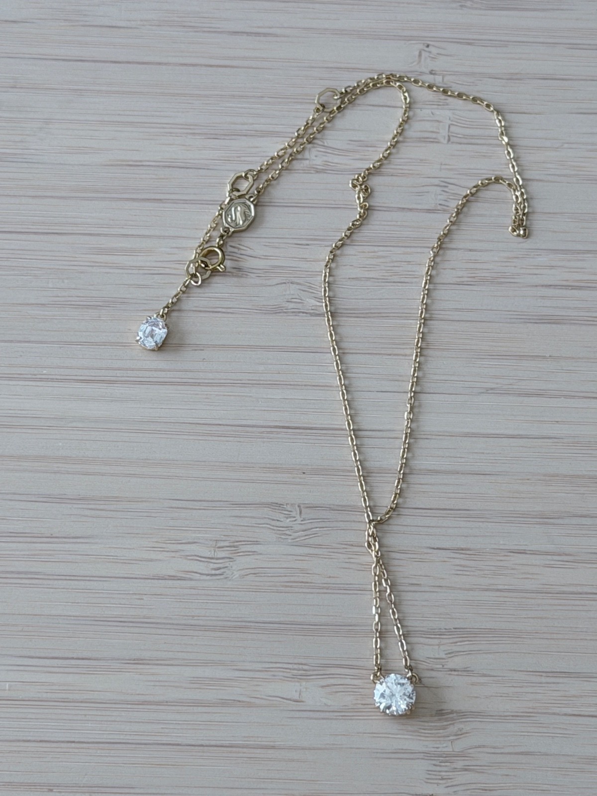 Swarovski Stilla Pendant Necklace 18K Gold Plated
