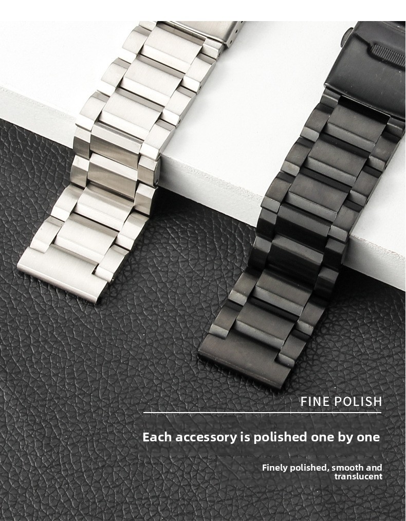 Quality Solid Stainless Steel Watch Band Strap Mens Metal Bracelet 18 20 22 24mm