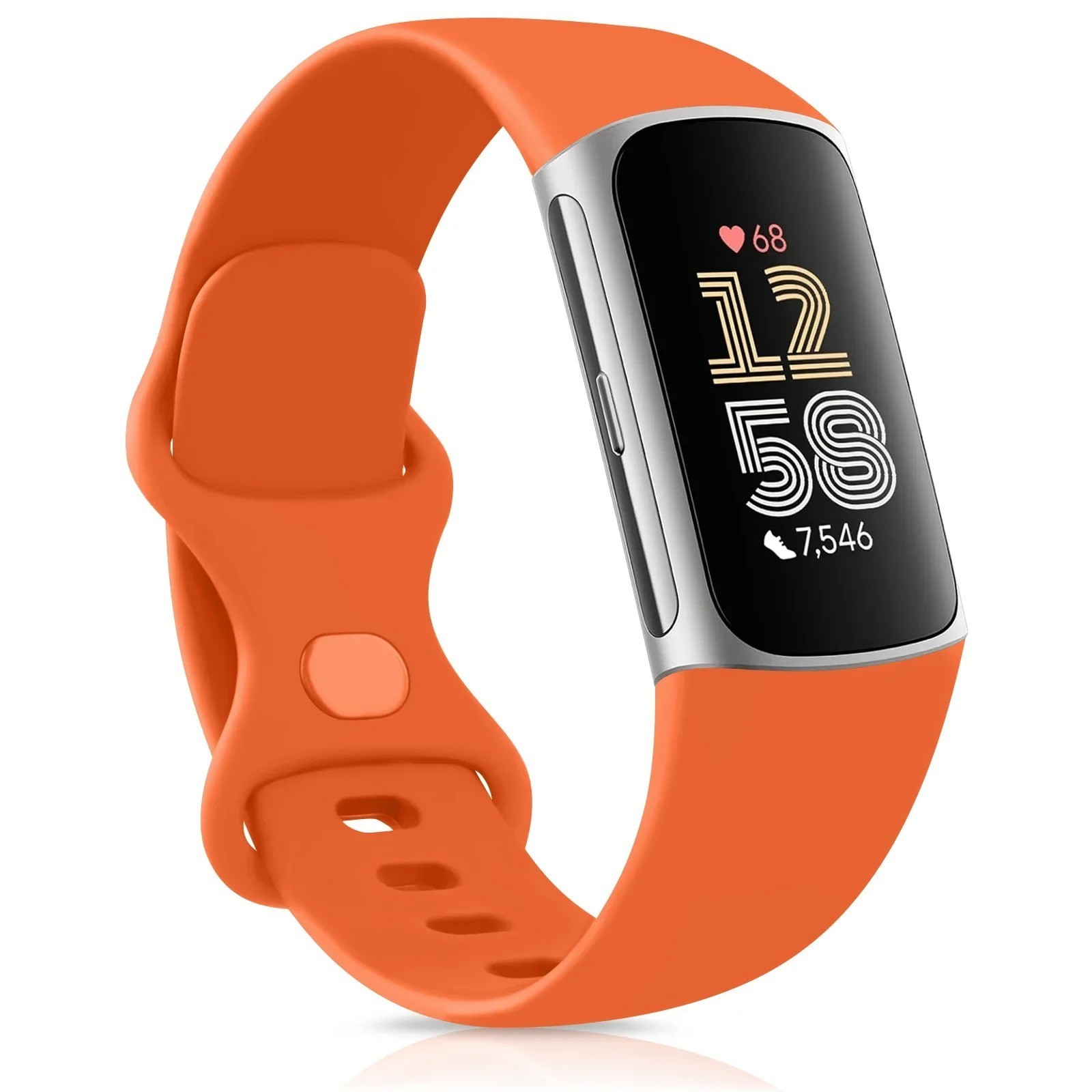 Smartwatch Band for Fitbit Charge 5 6 Strap Adjustable Watchband for Fitbit