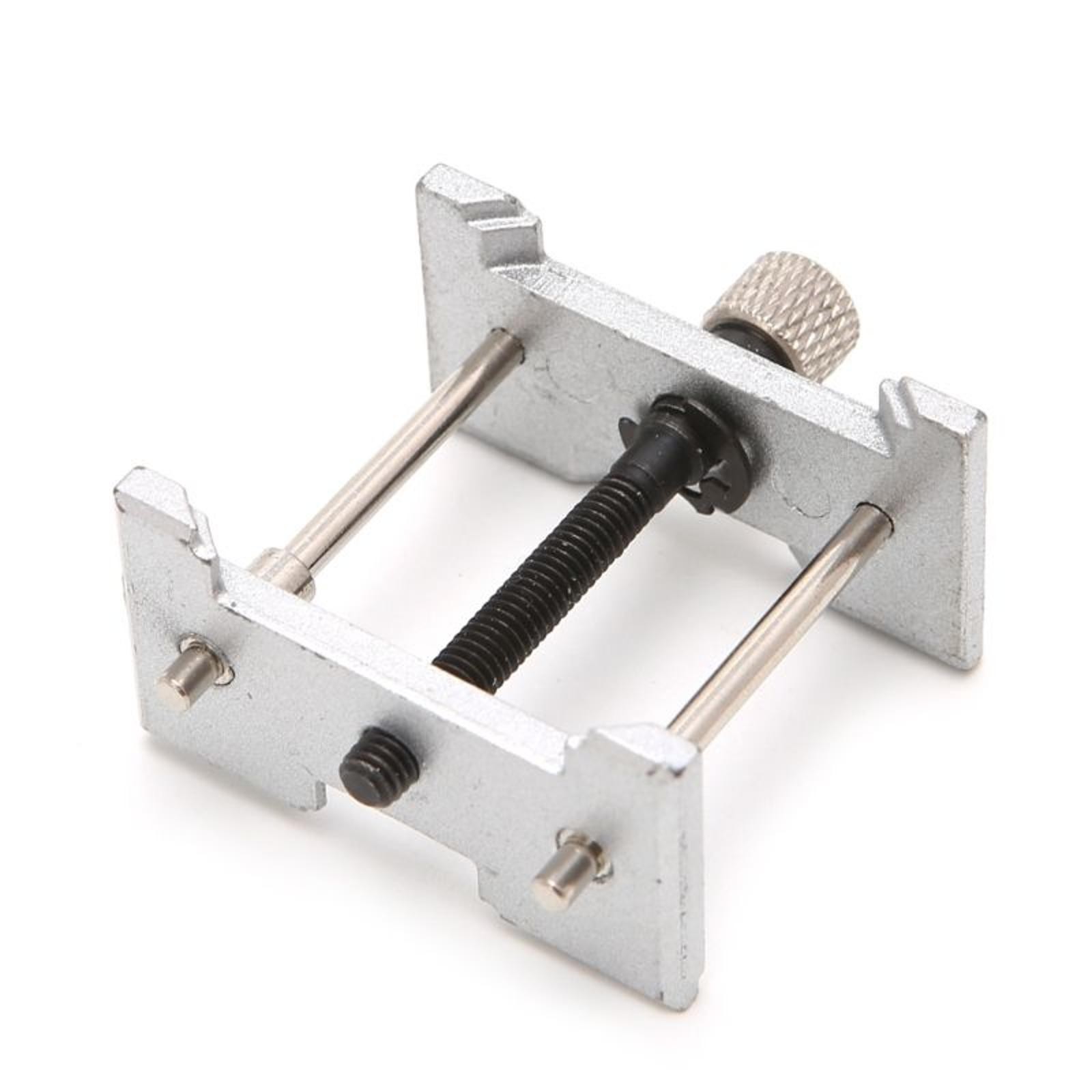 2 IN 1 Set #4039+#4040 Watch Movement Holder Metal Base Watchmaker Clamp