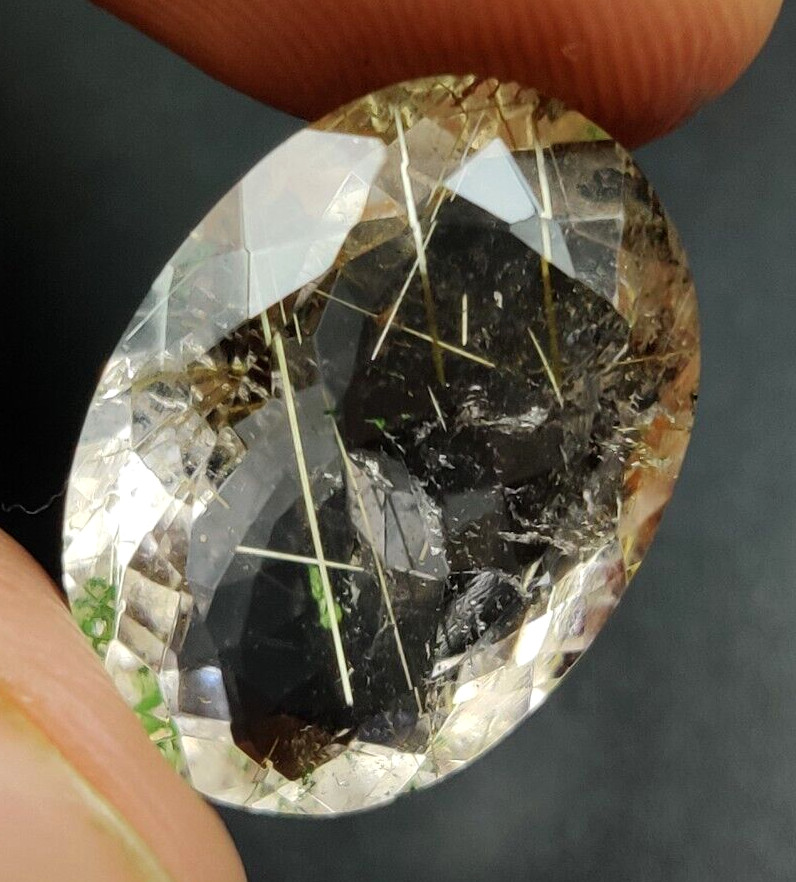 14.30 Carat Rutilated Quartz H-116
