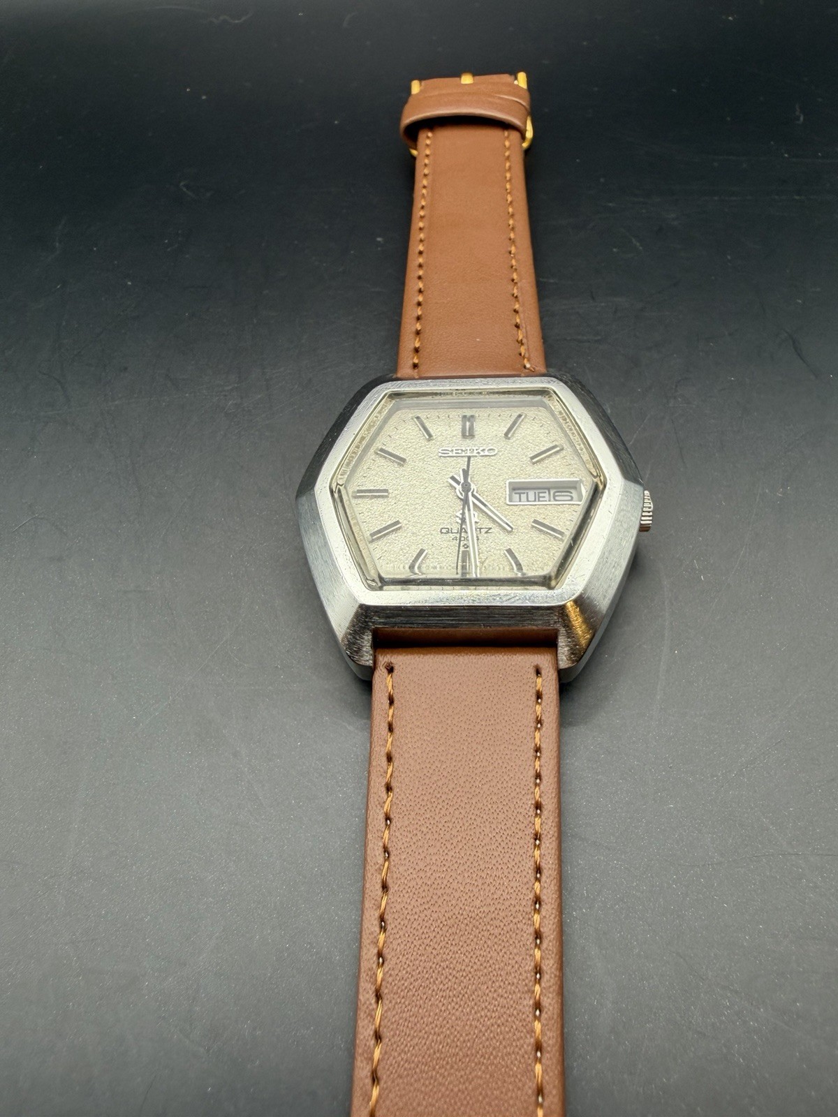 Vintage 1974 Seiko ( SQ 4004 0903-5009) Quartz Men’s Watch – Fully Serviced