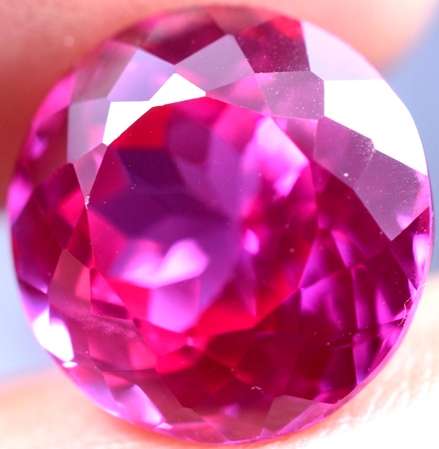 Extremely Rare & Natural 12.45 Ct SUNRISE RUBY GGL Certified Loose Gemstone