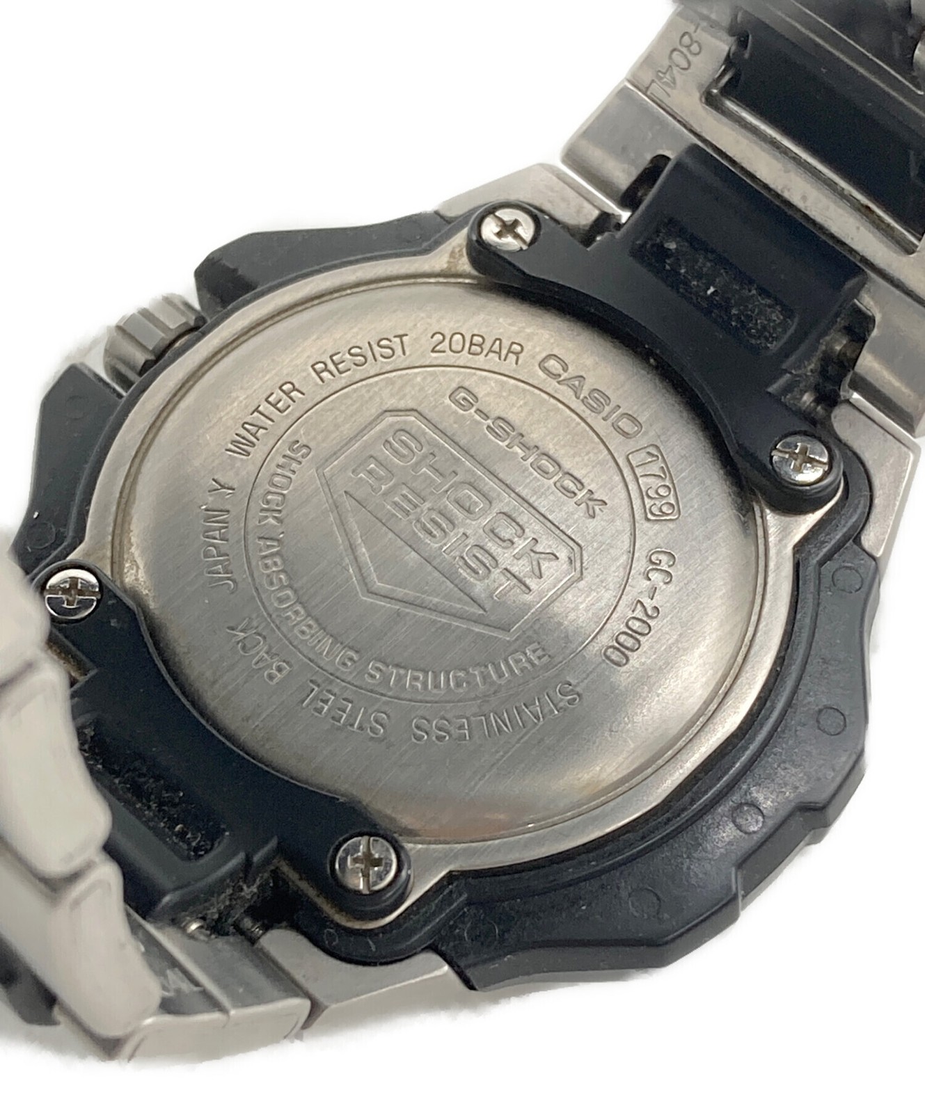 CASIO G-SHOCK GC-2000 Black Analog Quartz Men’s Wristwatch 20 Bar Box From Japan