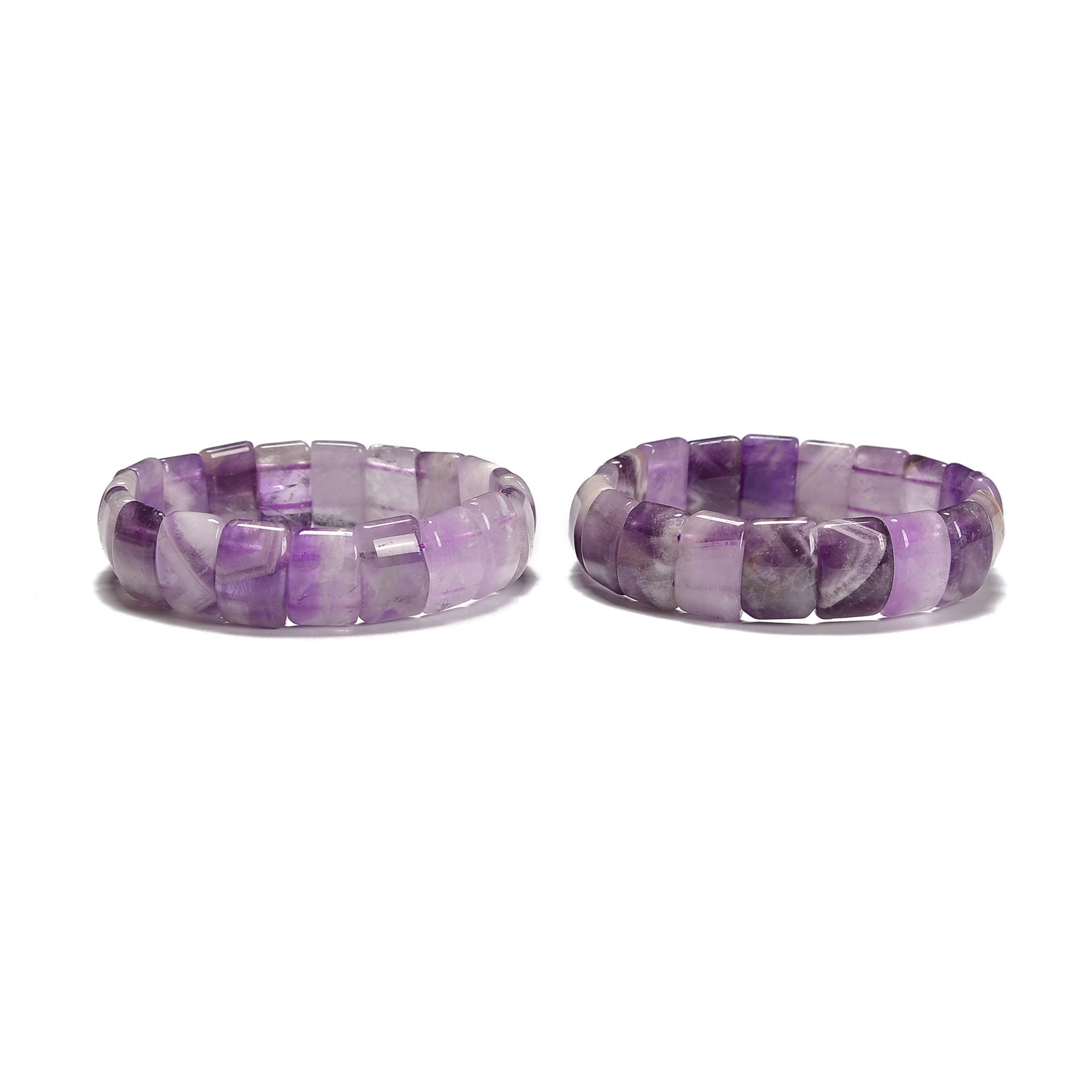 Amethyst Double Drill Bracelet Size Approx 11x15mm Length 8″