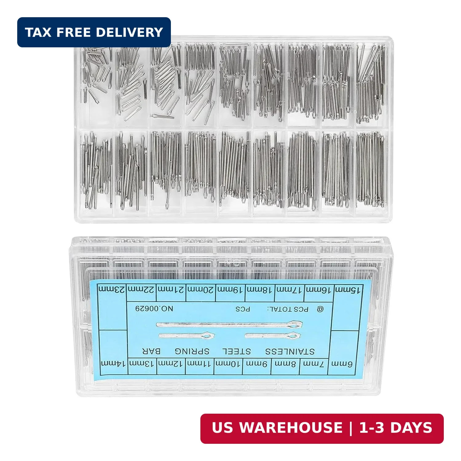 Watch Split Pin Screws Bar Strap 360Pcs Watchband Link Cotter Spring Bar Kit