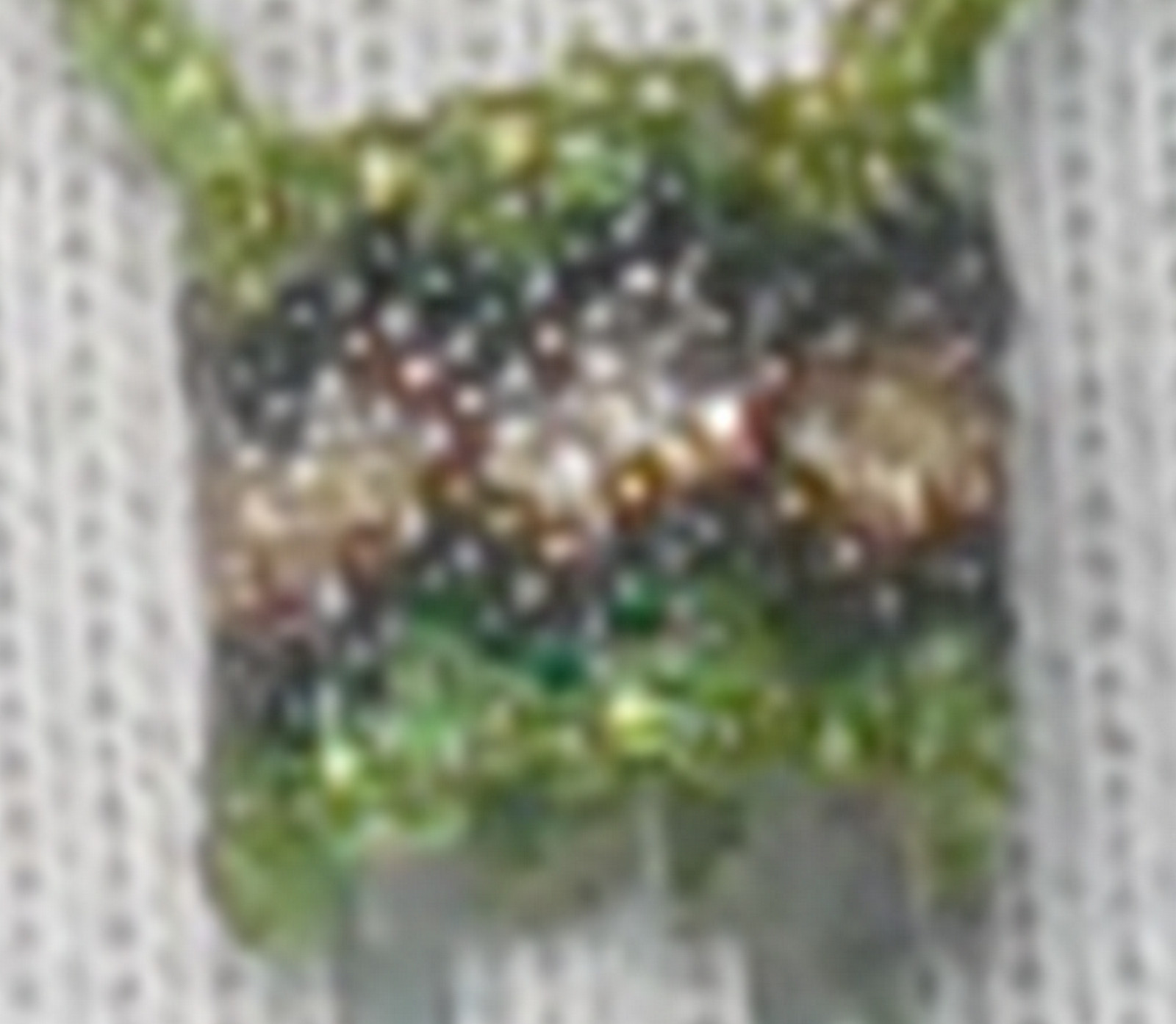 Quartz Crystal Point Beaded Necklace w/ Bloodstone Tigers Eye Unakite Moss Agate