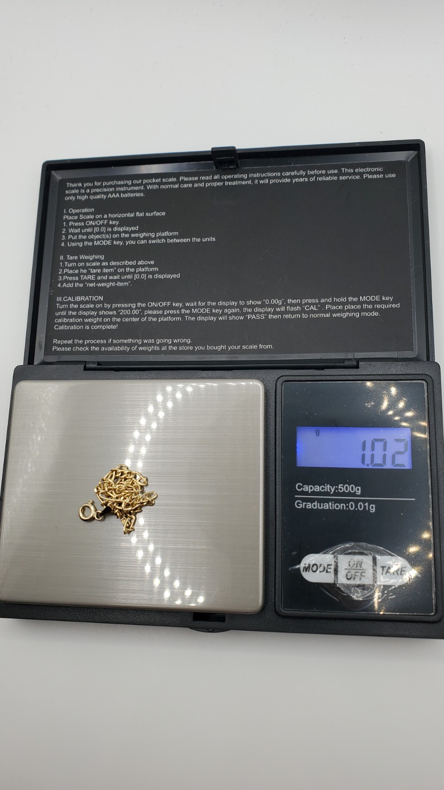 10K Yellow Gold Figaro Bracelet 2.5mm 7.25″ Women Italy, NEW