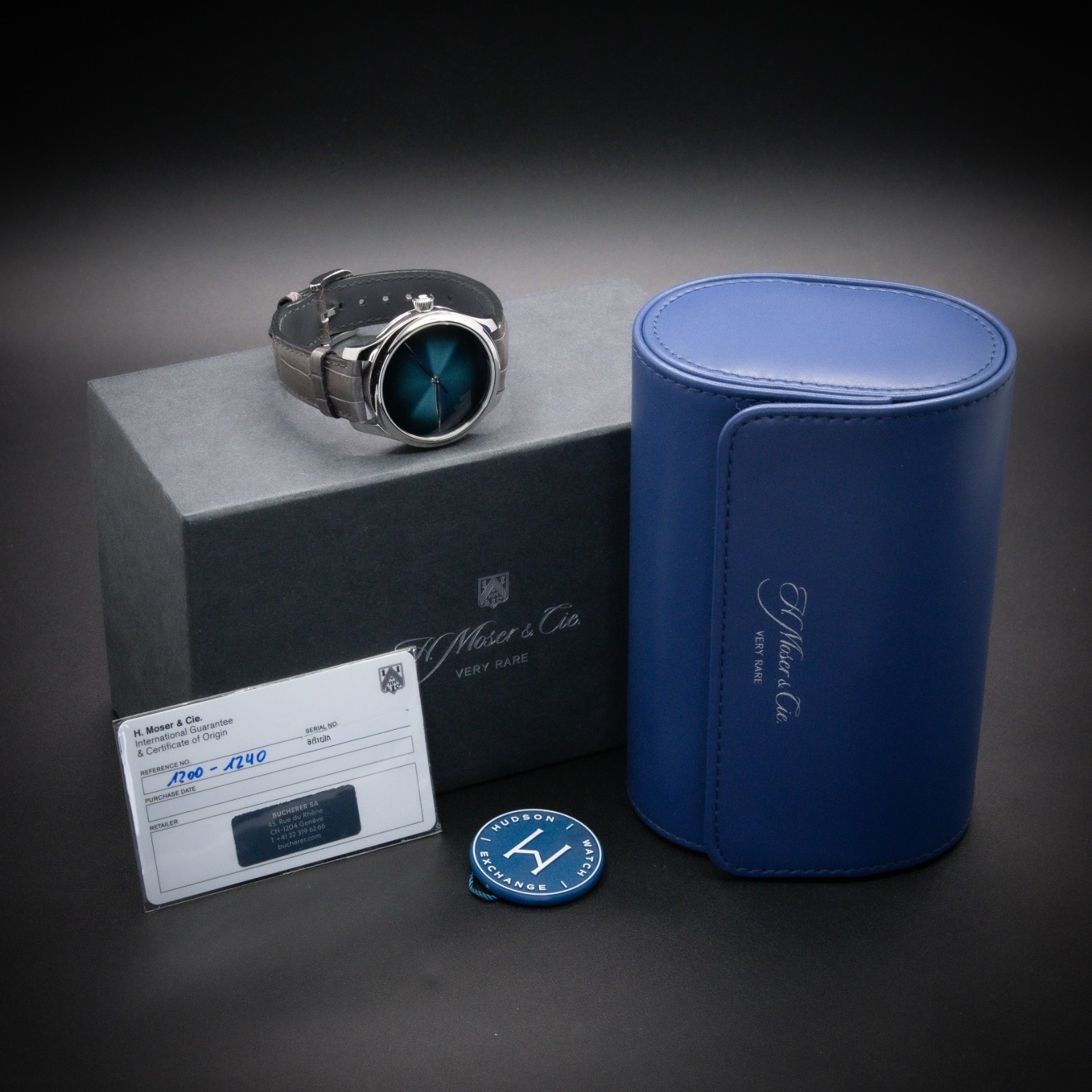H. MOSER & CIE. Endeavour Centre Seconds “Blue Lagoon” | Ref. 1200-1240 | FS