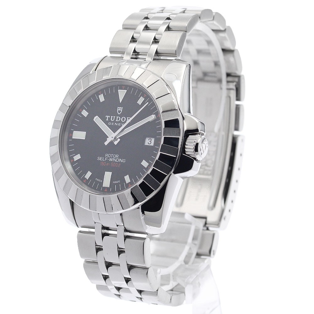 TUDOR Sports collection 20010 Date Black Dial Automatic Men’s Watch_942710