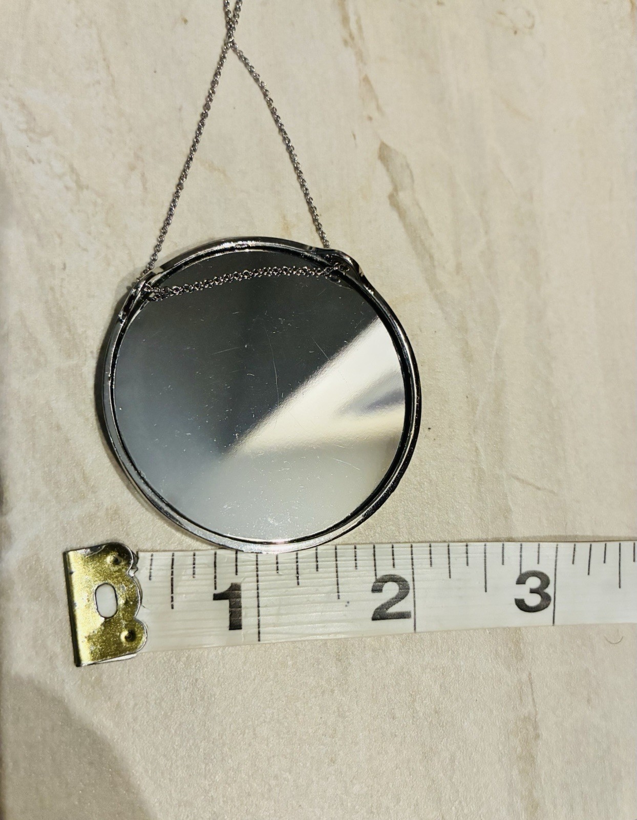 House of Harlow Sunburst Pendant Necklace Black Croco Silver-Tone Chain Long