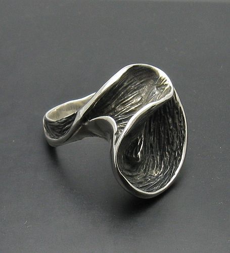 Stylish Extravagant Sterling Silver Ring Solid 925 Perfect Quality Empress
