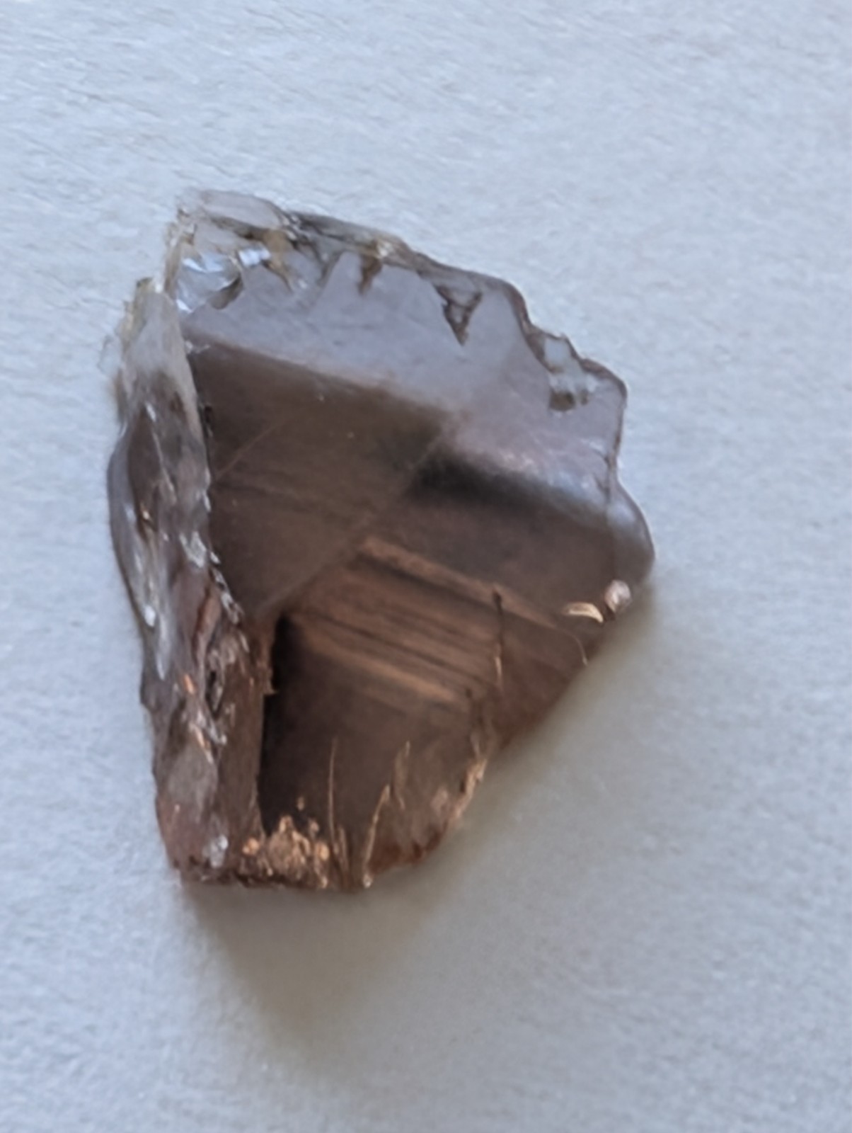 USA seller 3.17 IF flawless Axinite facet rough gemstone specimen
