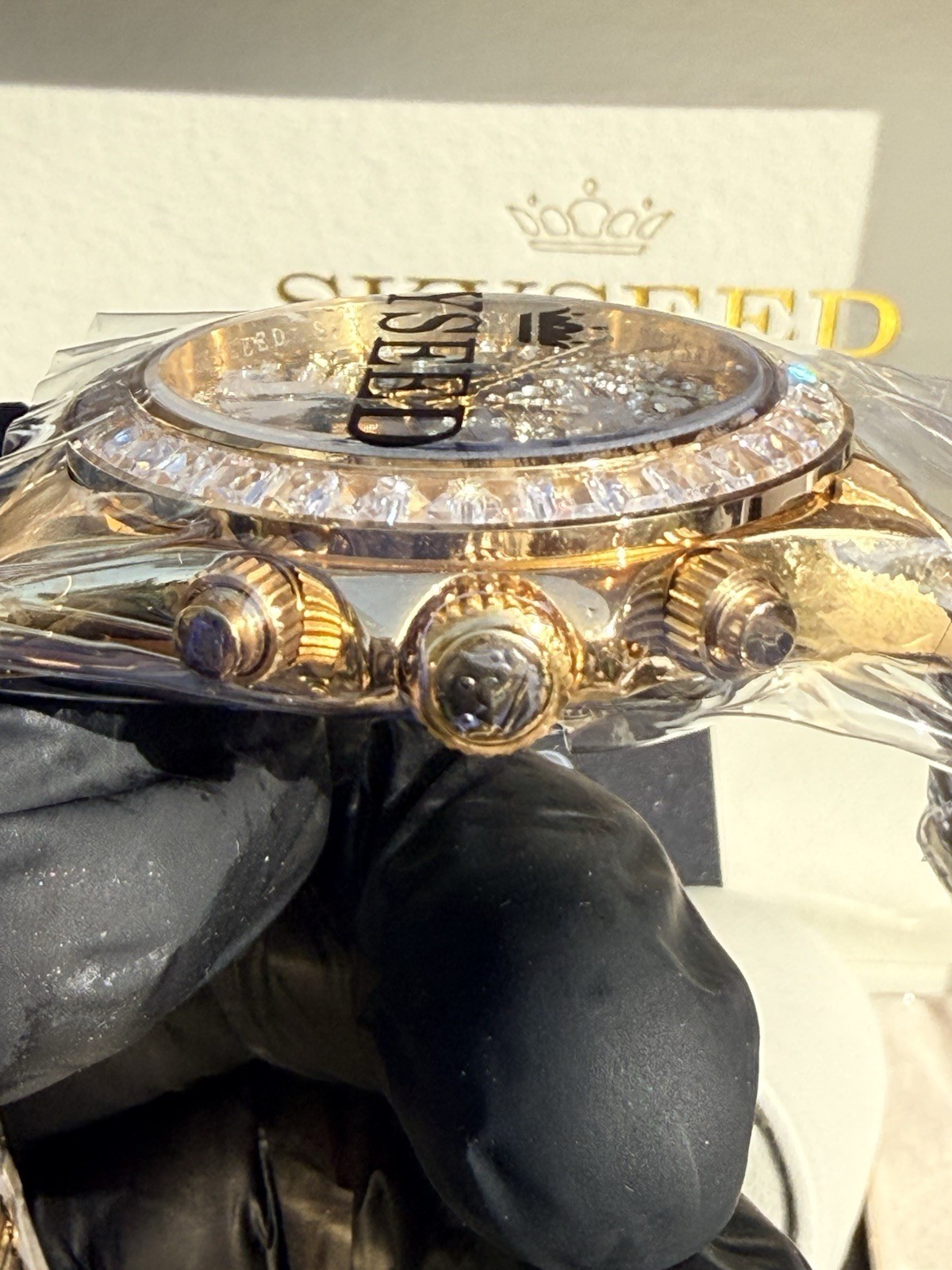 SKYSEED Men’s Sapphire Mechanical Watch, Fashion Luminous “Tiger Dee” Luxury