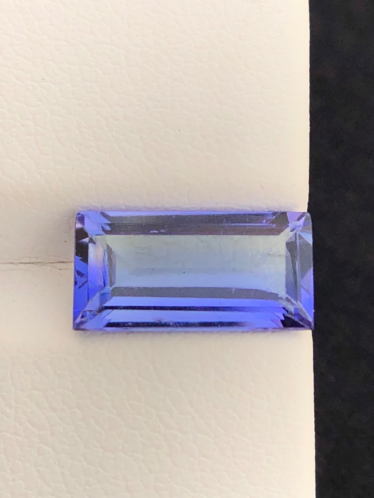 2.80 CT Blue Green Color Tanzanite Bagguette, 12×6 MM Loose Faceted Gemstone
