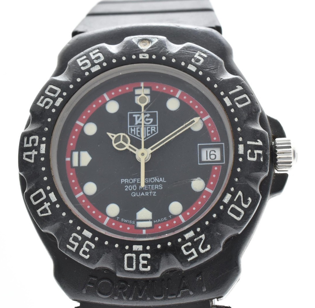 TAG Heuer Formula 1 383.513 [Exc+5] Quartz Professional 200m Men’s 34mm Black