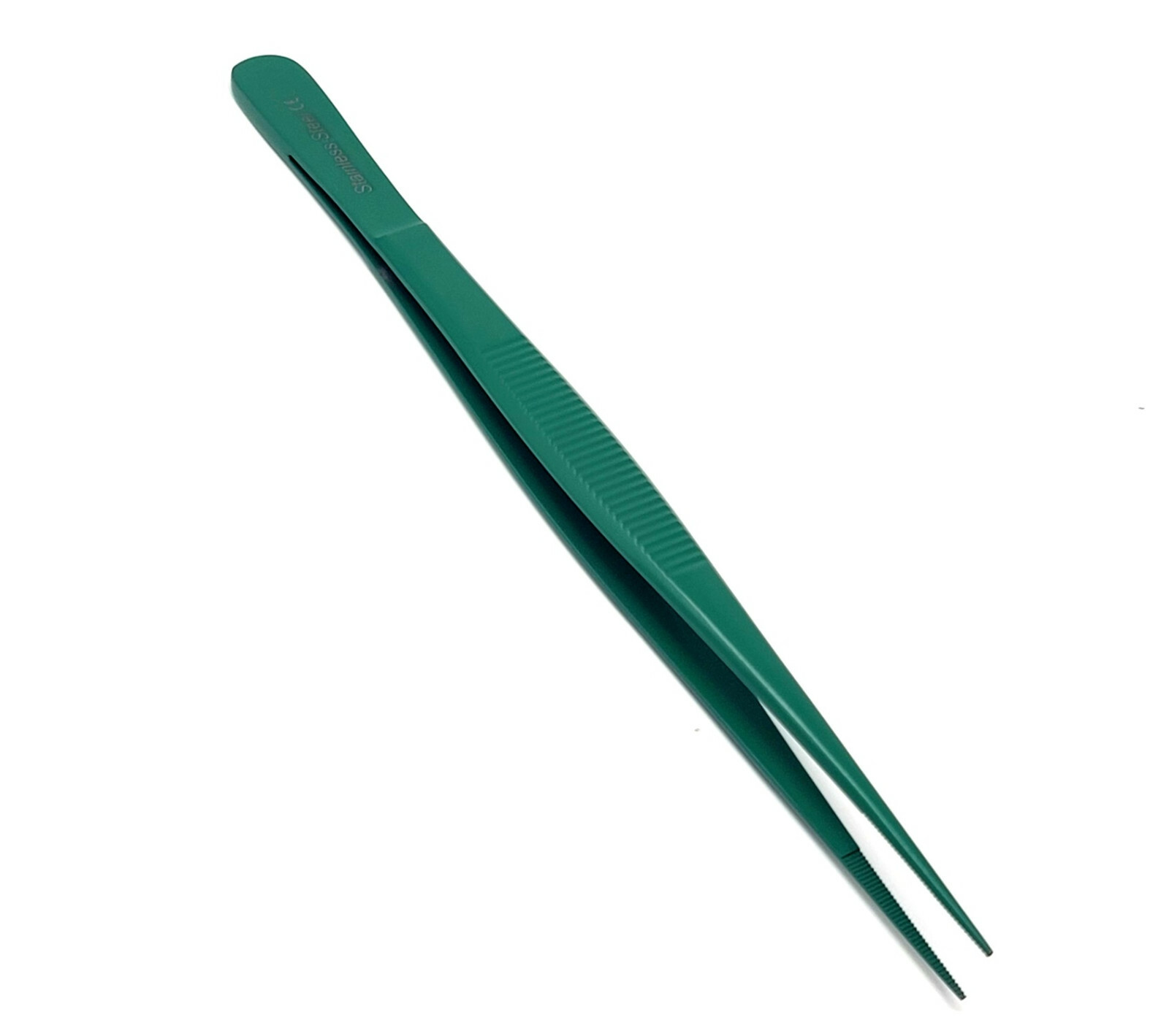 PTFE Tweezers Serrated Fine Point Straight 5″ Watch Jewelry Repair Stainless CE