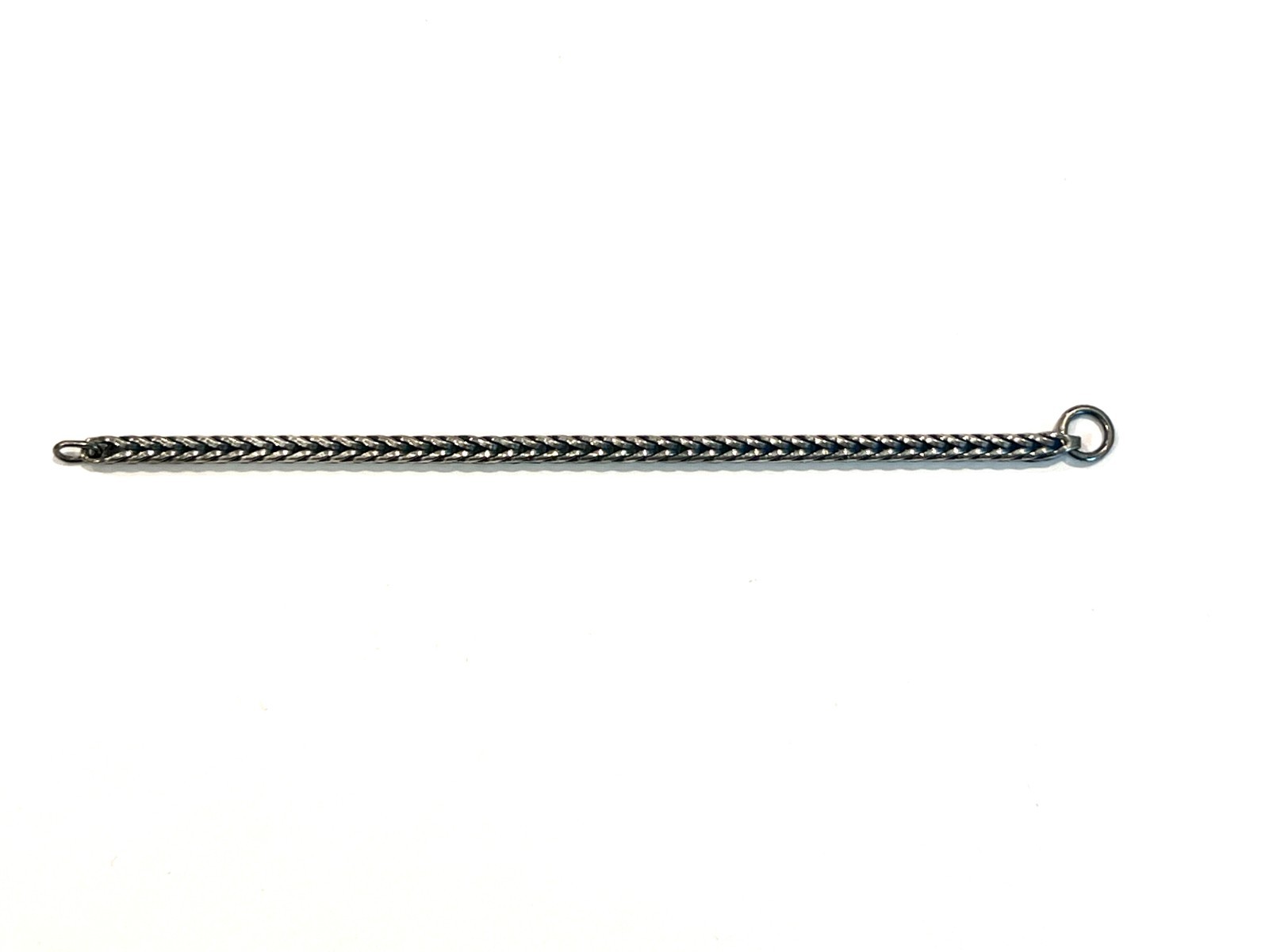 TROLLBEADS Sterling Silver Foxtail Bracelet 5.5″ Long- (Less 1″ Clasp Allowance)