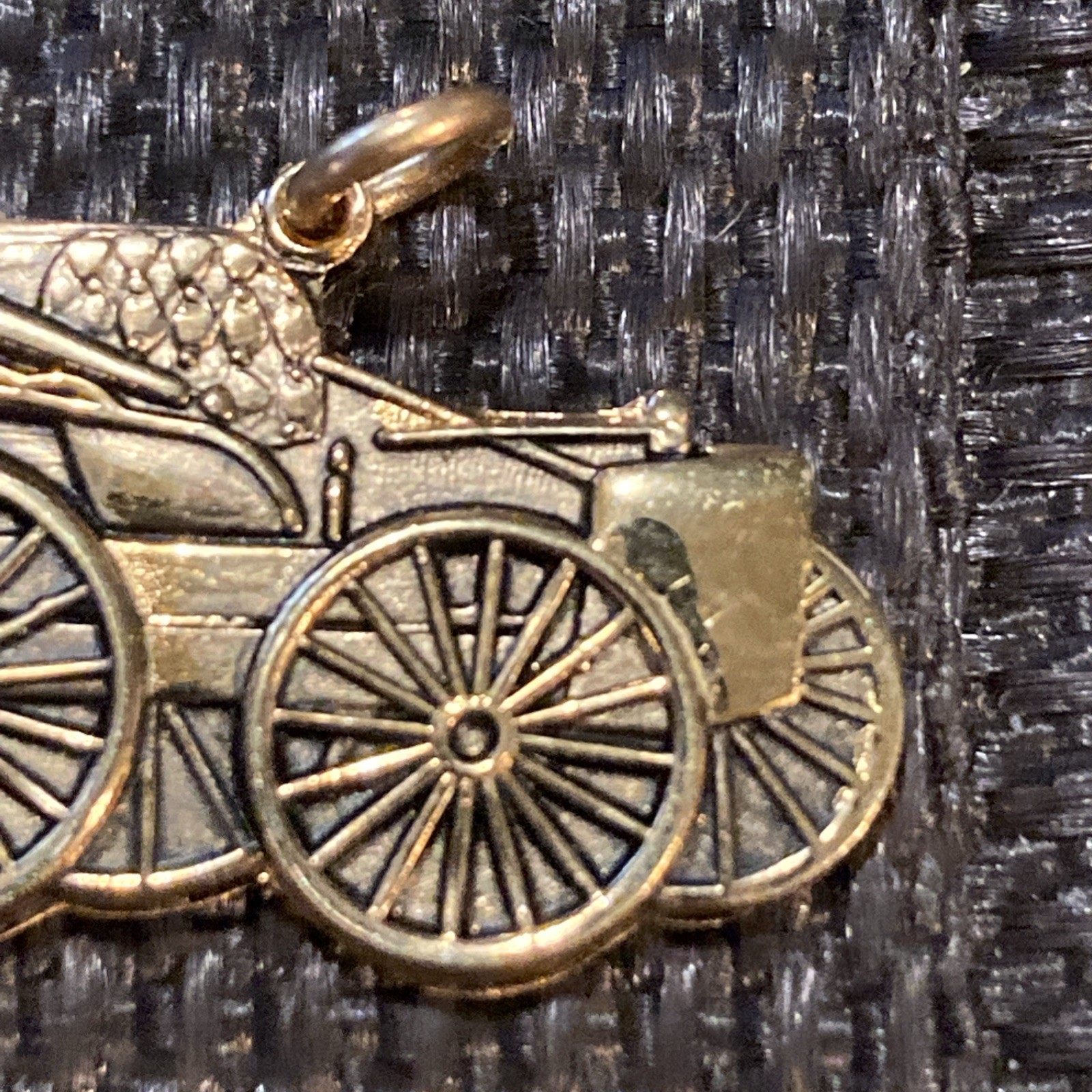 Vintage 10k Gold Filled Ford Model T Charm/Pendant Made By Kinney 3.5 Grams