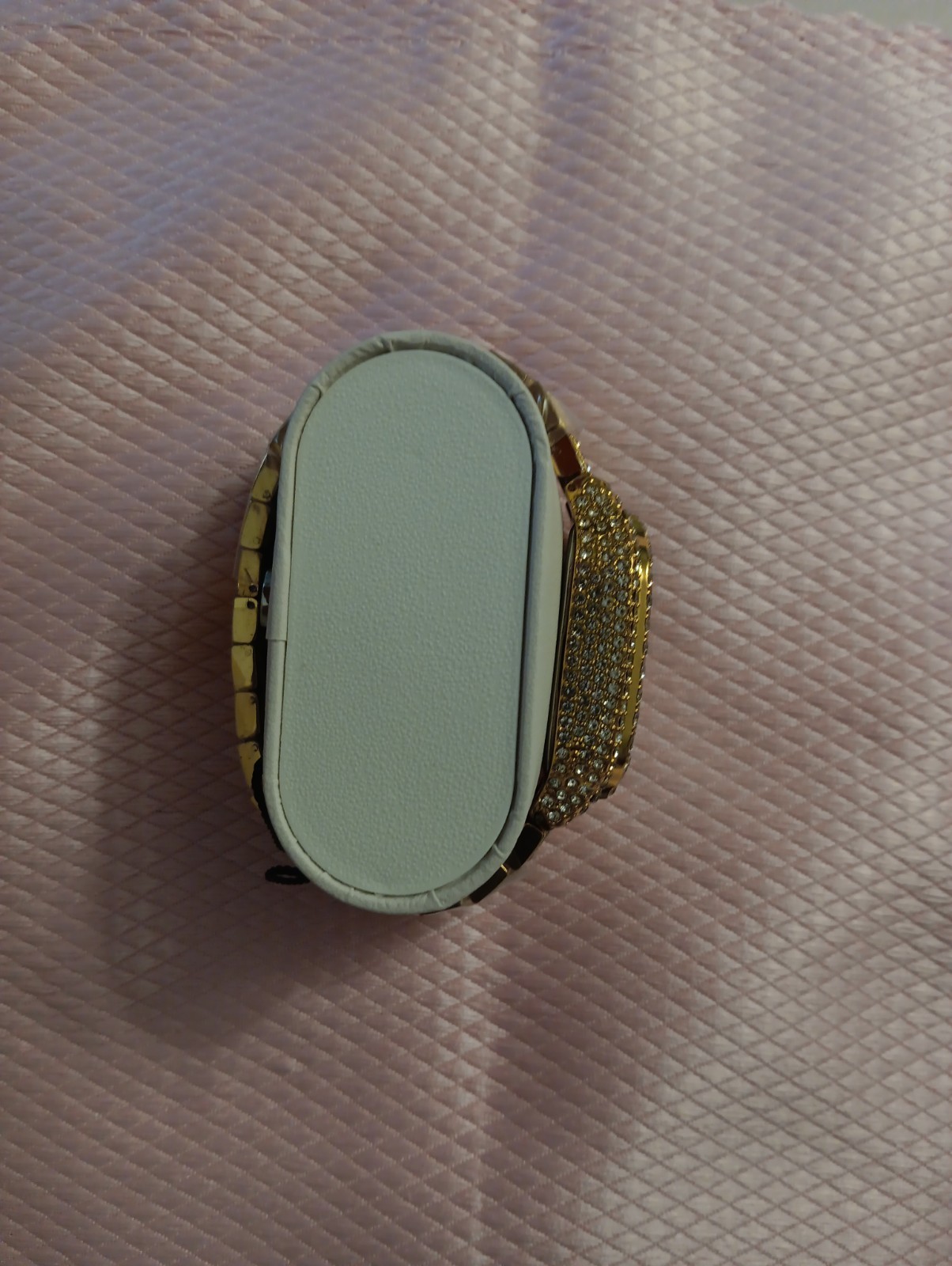 Bibi Luxury Golden Iridescent Crystal Adorned Watch B0071