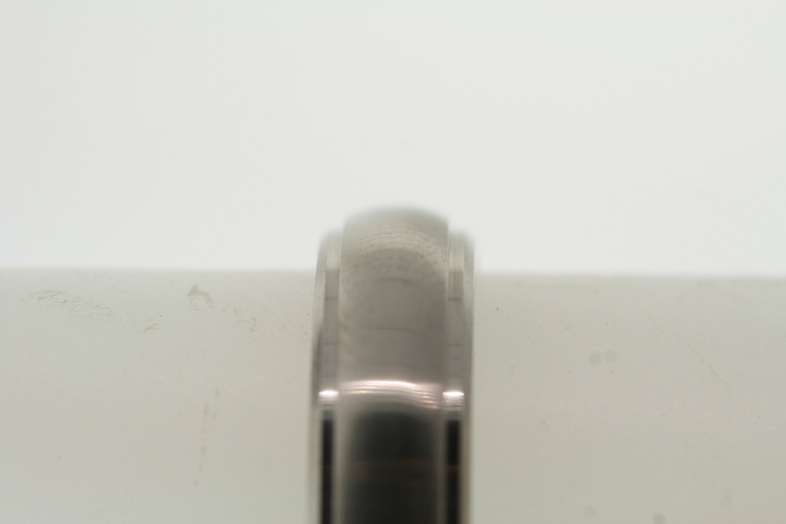 Triton Titanium Brushed Domed 6mm Band Ring