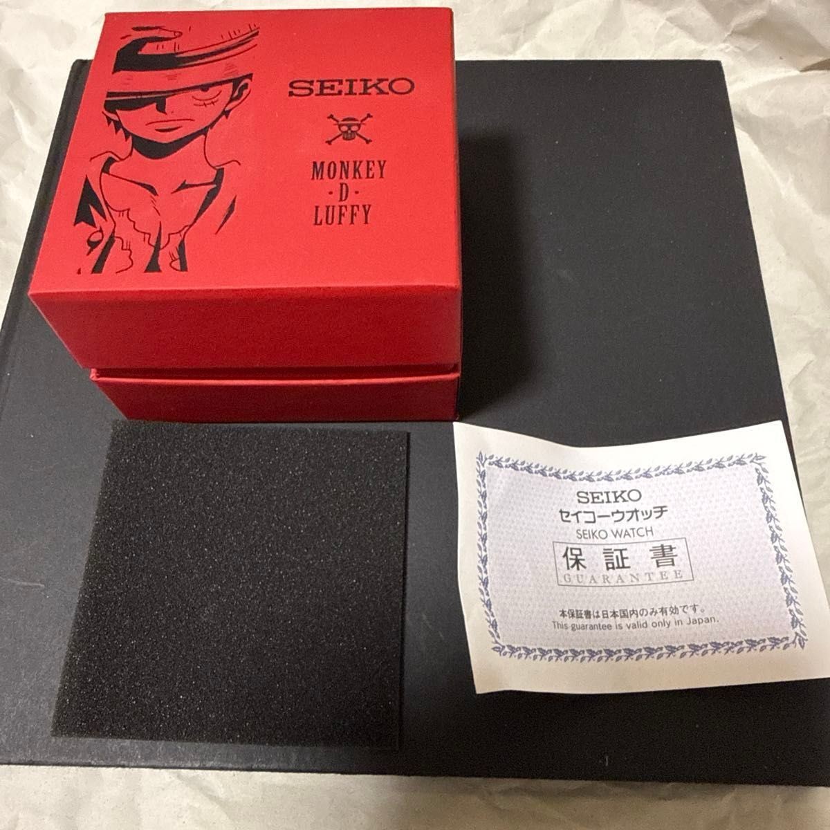[B1P] SEIKO One Piece Monkey D. Luffy Limited Collaboration Watch [h7y]