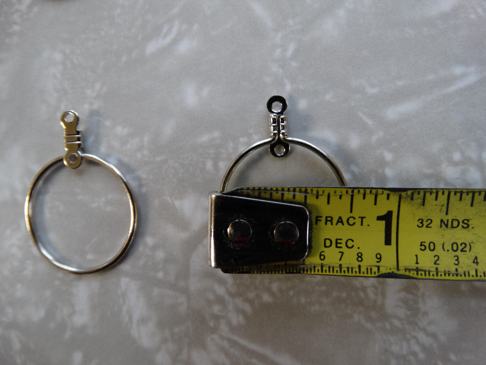 Wire Loops Nickel Plated 3/4″ Diameter (Pkg 72) 2106