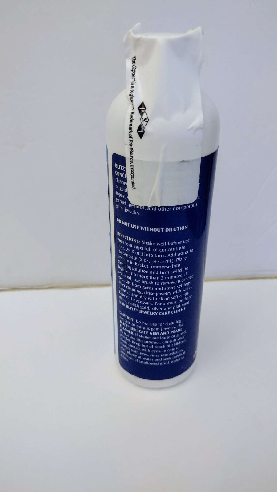 Blitz Gem & Jewelry Cleaner Concentrate (8 Oz) (1-Pack), 8 Fl Oz (Pack of 1)