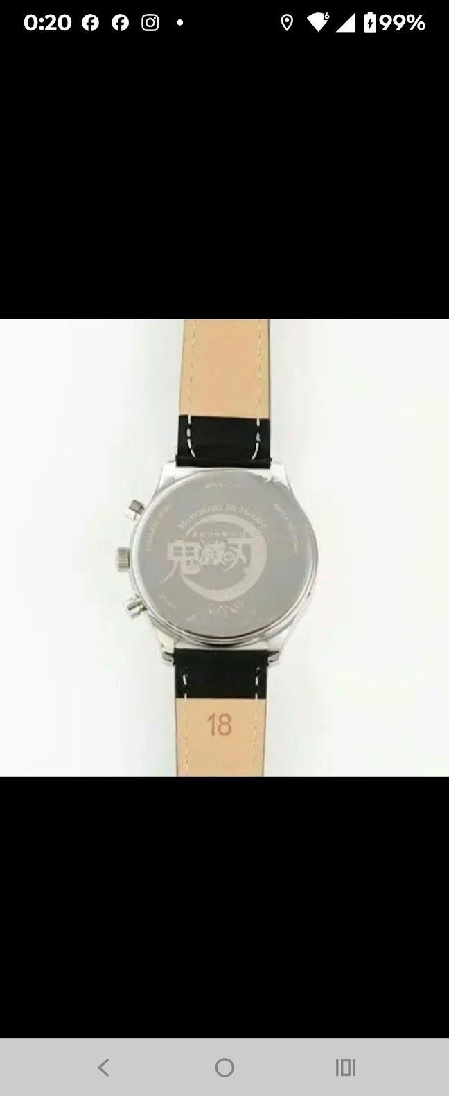 Demon Slayer TiCTAC Collaboration Design Watch Sanemi Shinazugawa Model