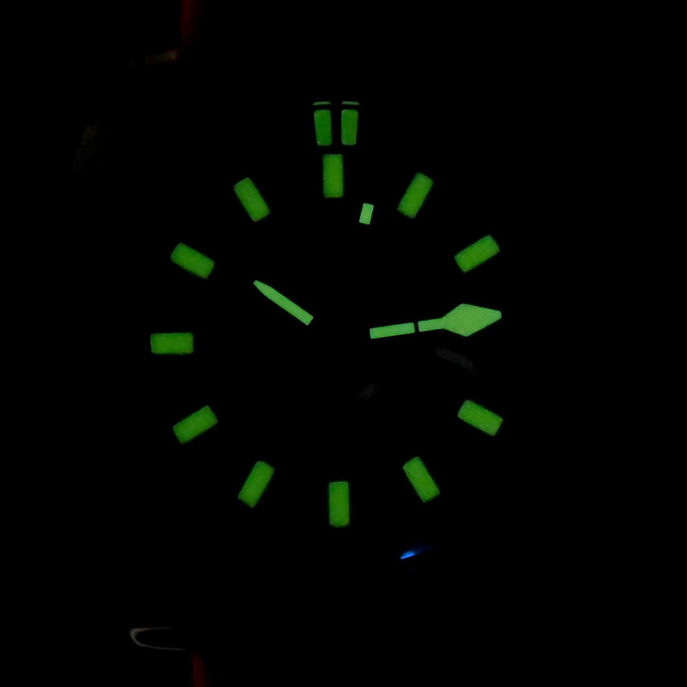 Seestern S471.01.O 38MM LUME Internal Bezel 100m DIVER’S Mens Sport Watch ORANGE