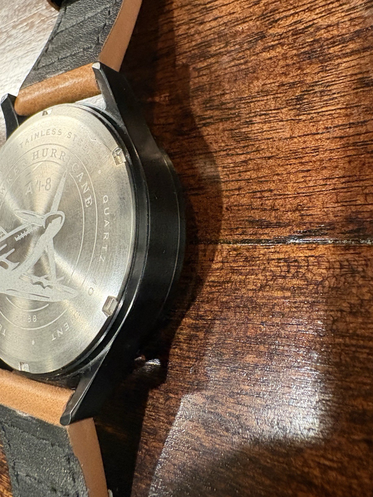 AVI-8 Hawker Hunter Hurricane Carey Duel Time Japanese Quartz Chronograph Watch