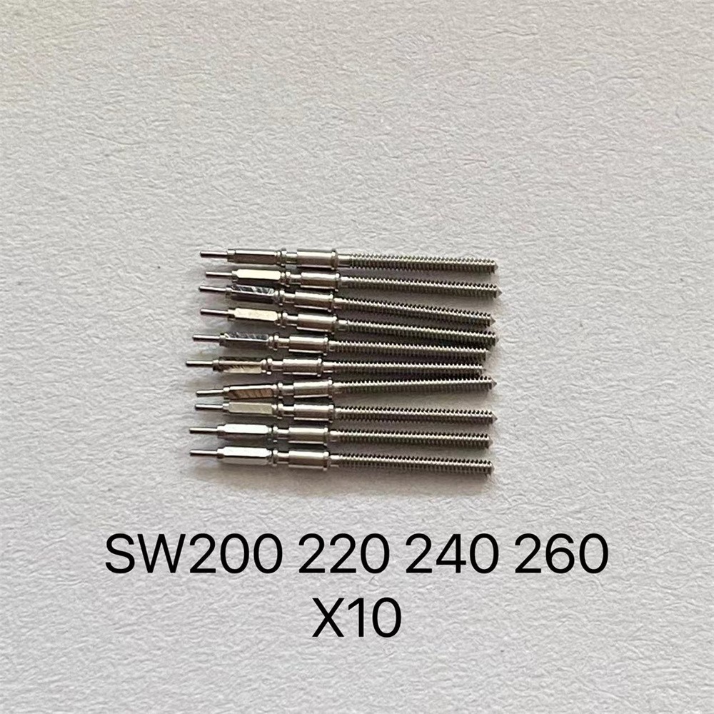 10pcs Winding Stem Watch for 2813 8200 2836 2824 NH35 SW200 Movement Accessories
