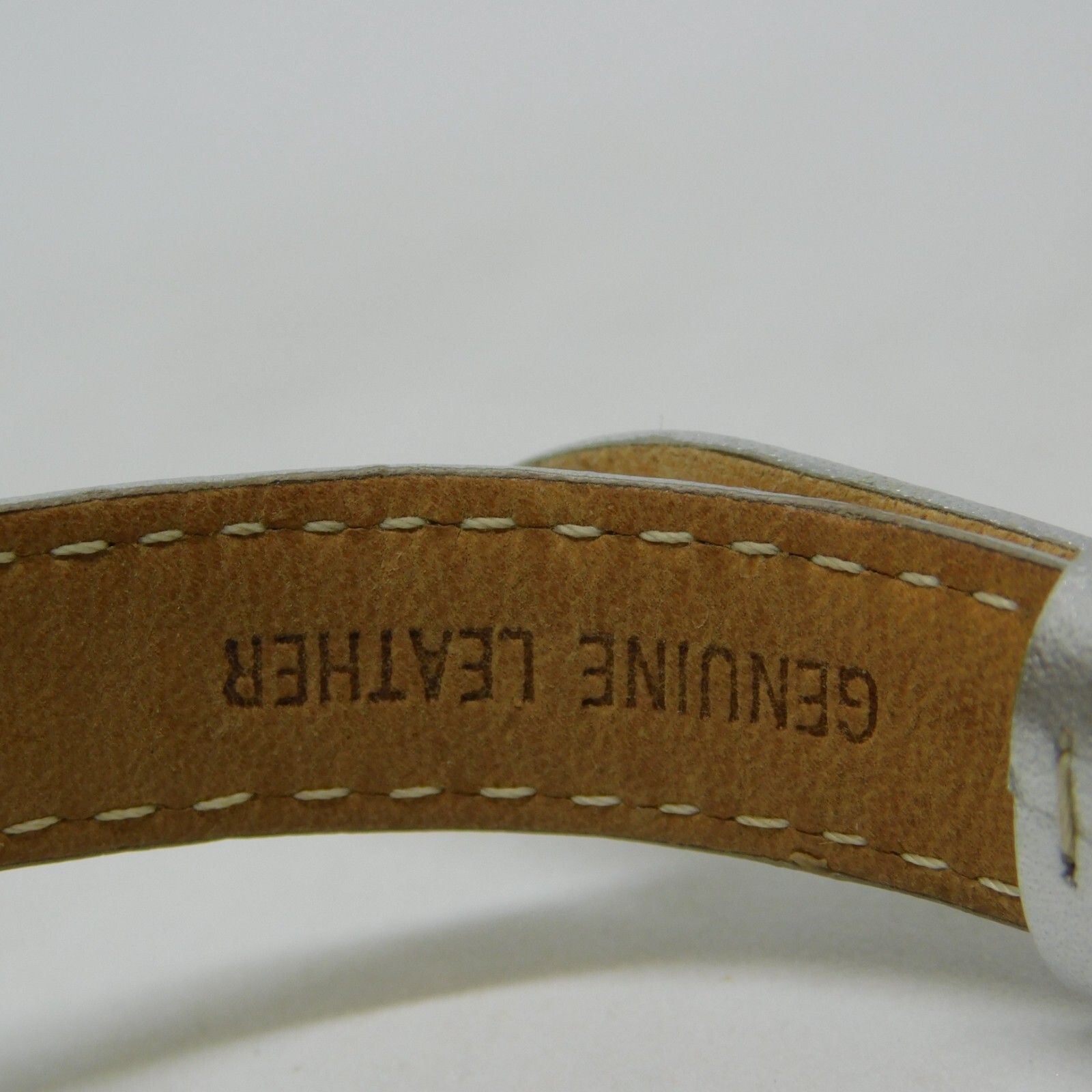 Caravelle New York by Bulova B4 Genuine Leather Quartz Women’s Watch New Battery