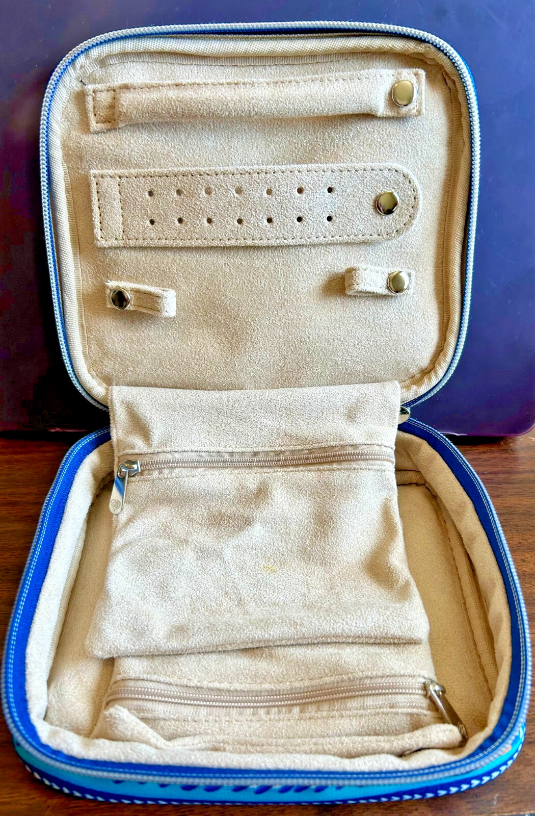 Brighton Butterfly Travel Jewelry Case “Find The Beauty In Everyday Things” Zip