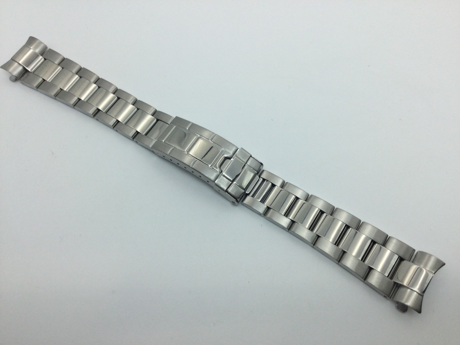 20MM OYSTER WATCH BAND FOR ROLEX SUBMARINER S/STEEL FLIP LOCK HOLLOW END LINKS