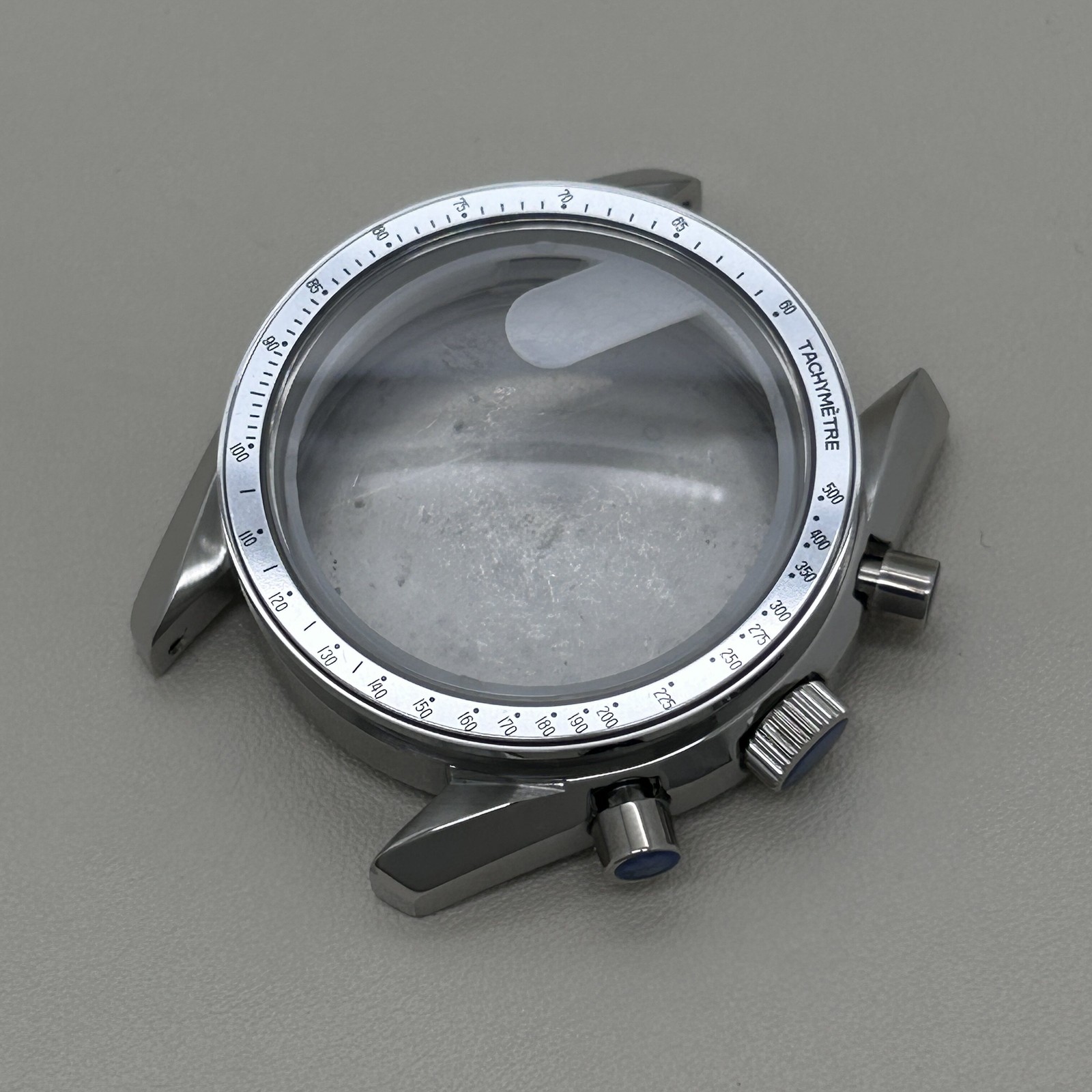DIY Watch Part Kit for VK63 VK64 Speedmaster 39.7mm Watch Case Steel Strap