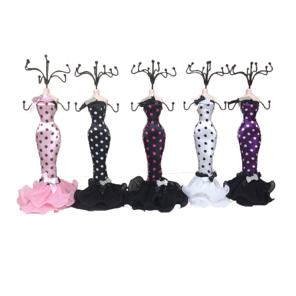 Mannequin Elegant Dress Jewelry Earring Stand Display Holder 8202-A20