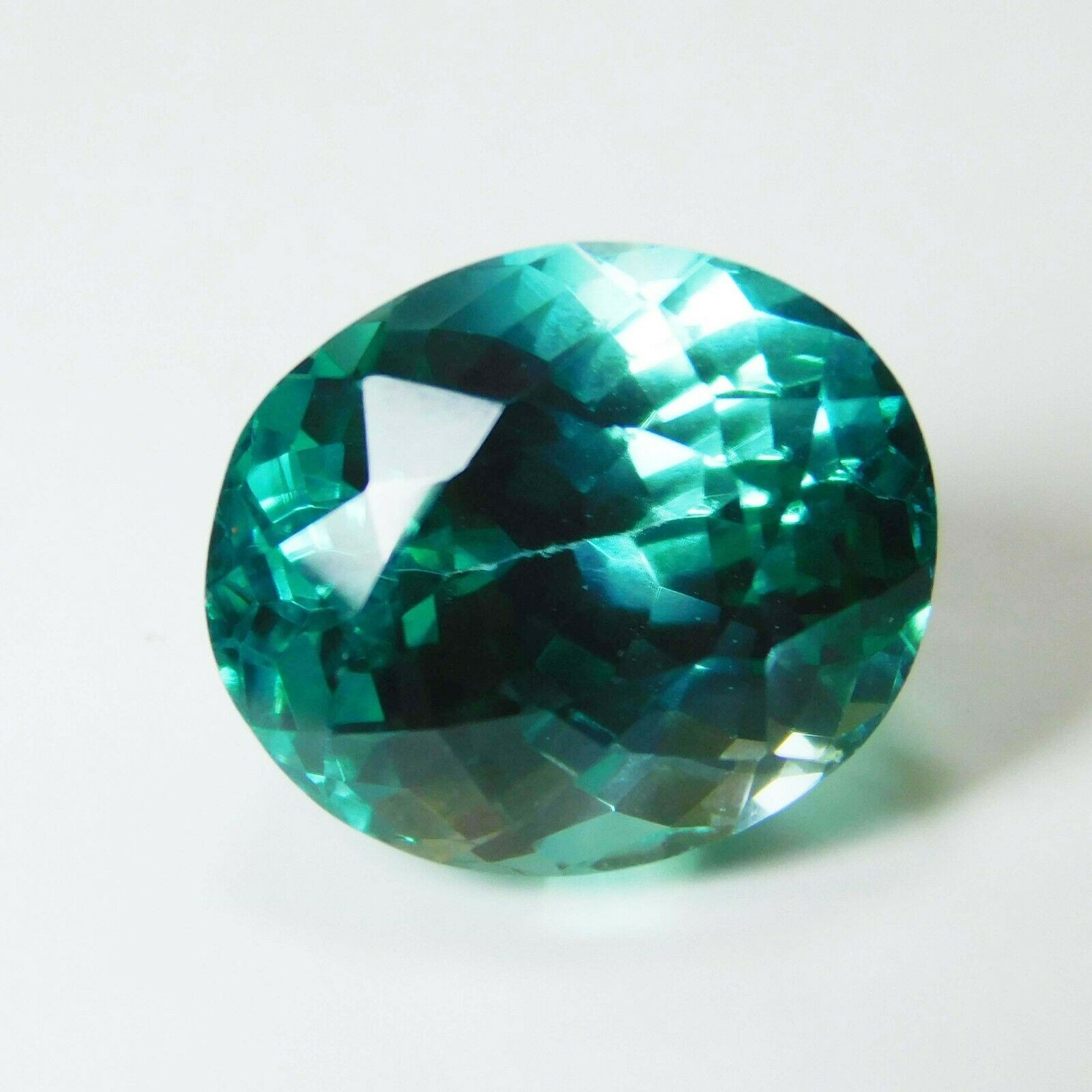 Green Copper 10.23 Ct Natural Certified Bearing Unheated Paraiba Rare Tourmaline